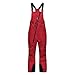 Red Girls Waterproof Insulated Ski Pants Lightweight Winter Snowsuit Adjustable Strap Snowboard Overalls