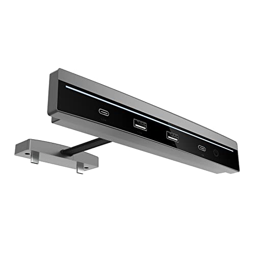 Estación de acoplamiento USB para un coche conectado y ordenado con carga rápida de 27W