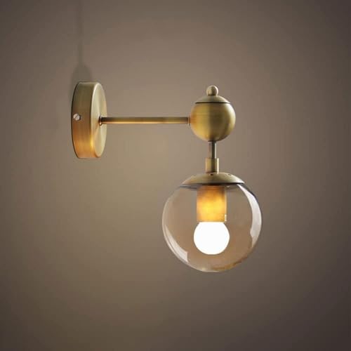 Luminaire mural boule de verre au design moderne et finitions premium