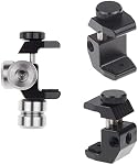 Camkix Smartphone Gimbal Counterweight Set - 1X Counterbalance Clip Mount, 4X Stabilizer Screws - Compatible with DJI Osmo Mobile 1/2, Zhiyun Smooth 4, Zhiyun Smooth Q, Feiyu Vimble 2, Evo Shift