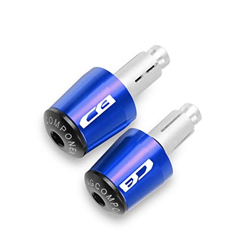Accessoires de moto Honda CB650R grip antidérapant et embout bleu