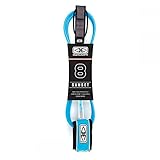  Mar y tierra tabla de surf correas – Océano y e..., Unisex, azul