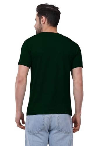 Image of Caseria Men's Cotton Printed T-Shirt -Dreams Keep Sleeping | 100% Cotton | Half Sleeves | Regular Fit | Printed | Round Neck | Graphic T Shirt