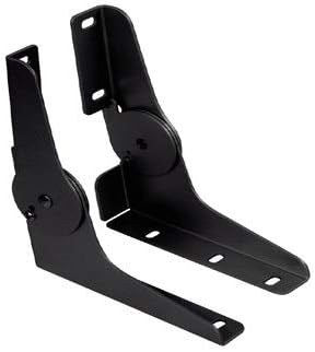 Wise 8WD143B Premium No-Pinch Boat Seat Hinge Set Black