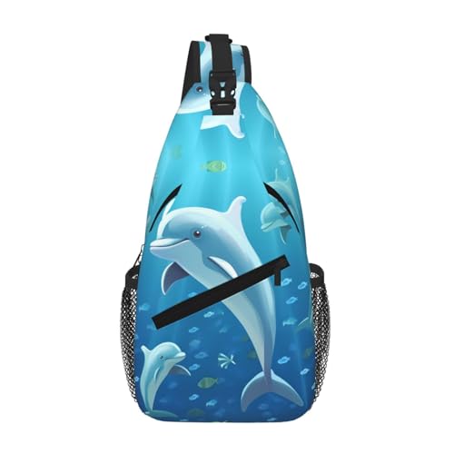 Morrales tipo sling para viaje y senderismo unisex miniatura 1