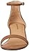 Amazon Essentials Women's Two Strap Heeled Sandal, Brown, 13.5