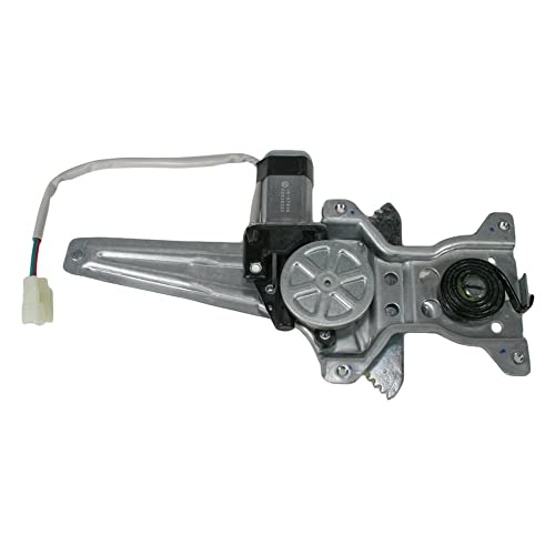 Image of TRQ Rear Left Power Window Regulator & Motor Assembly Drivers Side Compatible with 2004-2006 Lexus RX330 2007-2009 RX350 2006-2008 RX400h 2002-2006 Toyota Camry