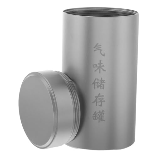 iplusmile 犬の訓練臭気貯蔵タンク 犬の香りの缶 小さな香りの容器 犬の香りトレーニングホルダー 犬の香りトレーニング用品 犬の匂いの訓練事例 アルミニウム Silver