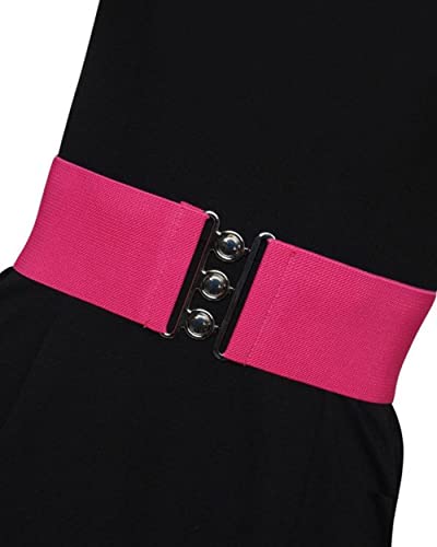 Ro Rox Retro Vintage Belt | Elastic Belt Women's Accessories | 50S Nurse Belt | Waist Belt For Women & Ladies #TOP1
