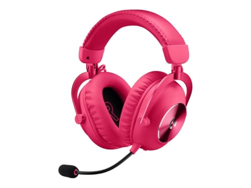 Image of Logitech G PRO X 2 LIGHTSPEED Wireless Gaming Headset, Detachable Boom Mic, 50mm Graphene Drivers, DTS: X Headphone 2.0-7.1 Surround, Bluetooth /USB /3.5mm Aux, for PC, PS5, PS4, Nintendo Switch - White