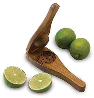 Aak Lemon Squeezer Wooden | Nimbu Limbu Squeezer Manual | Wooden Juicer Maker | Heavy Duty Lime Juice Extractor Kitchen Tools pack of 2