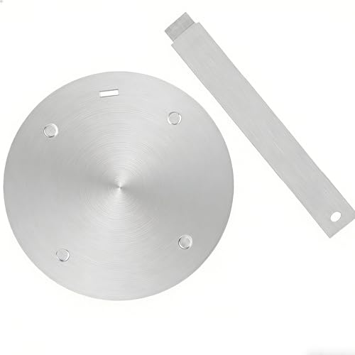 Hier ist der optimierte Produkttitel:

**Induktions-Adapterplatte 20 cm - Edelstahl-Konverterplatte**