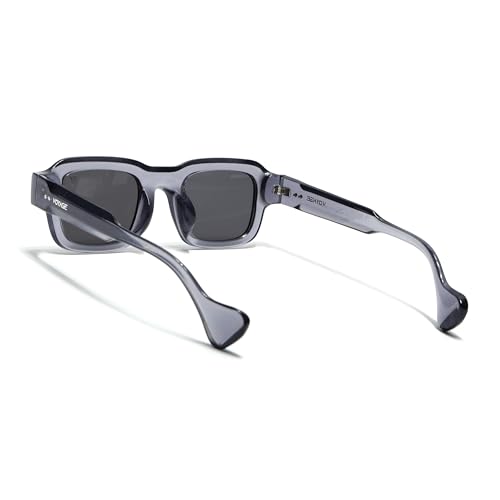 Image of Voyage UV Protection Rectangle Sunglasses for Men & Women