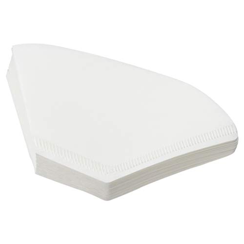 Kalita 102 Paper Coffee Filters I #2 Size Cone I 40 Count I Specially Pour Over Dripper I Made in Japan, White