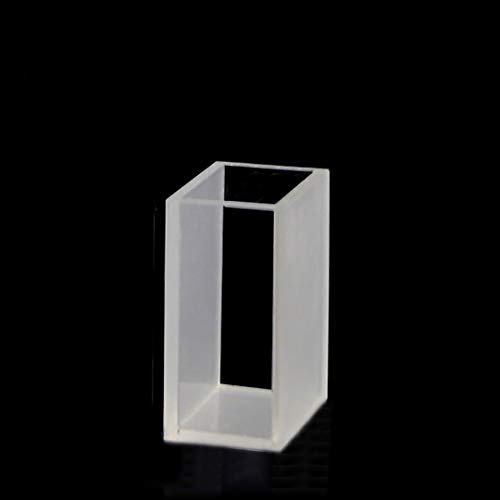 Cuve en verre de quartz pour spectrophotomètre avec trajet optique de 50.8mm