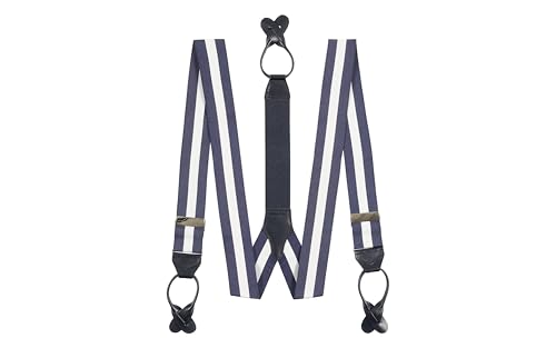 Image of Oliver Wicks Albert Thurston Suspenders for Men, Handmade in England, Premium Quality