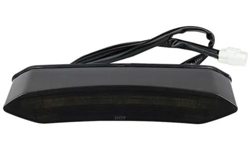 Feu arrière moto LED 12V avec éclairage de freinage et stationnement pour modèle 700 06-018
