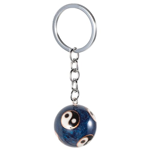 Key Ring The Keychain Eight Diagrams Ball Hanging Pendants Key Decors Key Hanging Decors Ball Keyring Charms Decorative Ball Spherical Enamel Travel