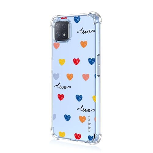 Jeelar para OPPO A72 Funda,Lindo Fotos de Dibujos Animados Adecuado para Chicas Protectora Suave Silicona Funda-A79