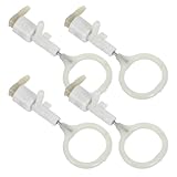 DECOMELODY Ricambio Pompa Olio Manuale per Motosega Elettrica, Set 4 Pezzi per Potatura Alberi e Taglio Legno, Componente Sostitutivo per Manutenzione Motoseghe Portatili