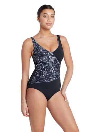 Zoggs Maillot de bain Stellar Wrap Front idéal pour vos séances d'aquafitness en piscine