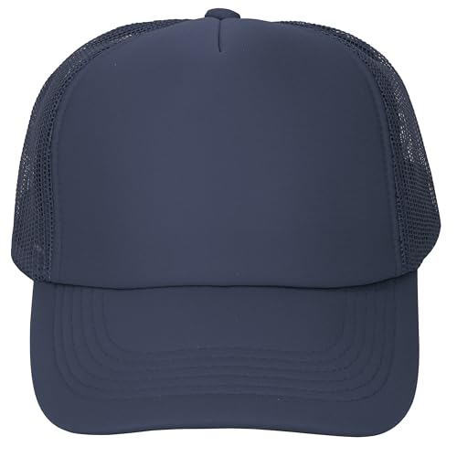 Image of Gelante 12 Pcs Sublimation Blank Trucker Hats - 5 Panel Mesh Snapback Baseball Cap Bulk