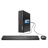 Lenovo ThinkCentre M910s SFF Desktop Computer Core i7-6700 3.40 GHz 16GB DDR4 RAM 1TB SSD, Keyboard & Mouse, VGA, DisplayPort, Windows 10 Pro, Black (Renewed)