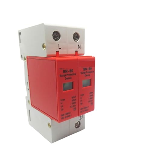 Parafoudre SPD 30KA 60KA 1P+N protège le réseau électrique de la maison contre les surtensions AC
