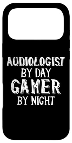 Audiologist By Day Gamer By Night Ear ⒮ t X}zP[X iPhone 17 Pro Max p