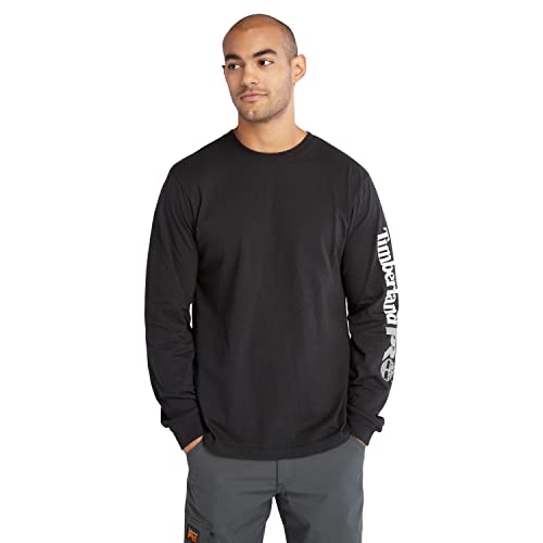 Timberland PRO Men's Core Logo Long-Sleeve T-Shirt