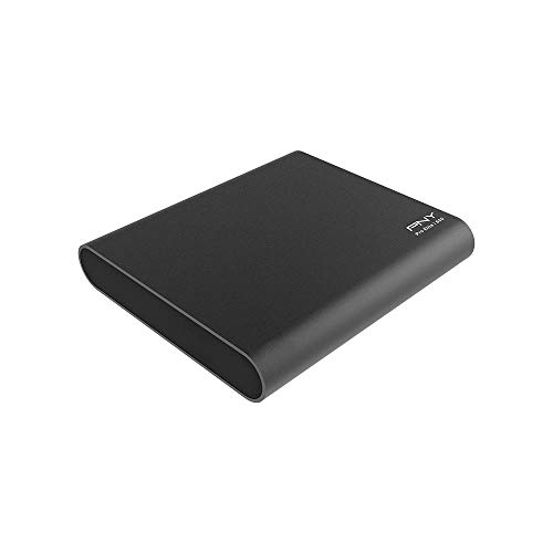 PNY Pro Elite 500GB USB 3.1 Gen 2 Type-C Portable SSD (bis zu 900 MB/s)¹