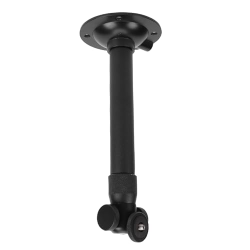 Soporte proyector techo ajustable y giratorio de 7,9-15,7 pulgadas negro 4