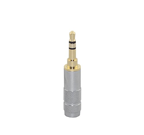 Pack 2 conectores macho estéreo 3.5mm ángulo recto miniatura 2