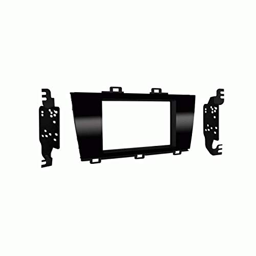 Carxtc Double Din Install Car Stereo Dash Kit for a Aftermarket Radio Fits 2018-2019 Subaru Legacy and Outlook 2.5I Trim Trim Bezel is Painted High
