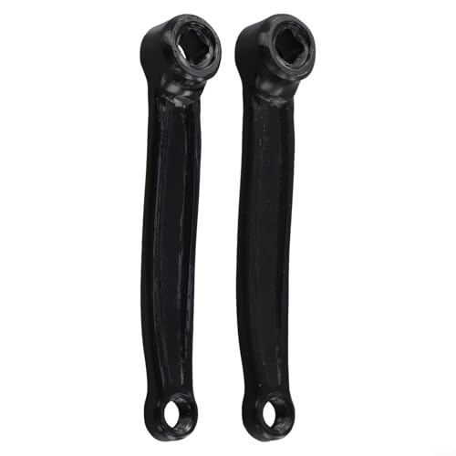 Bielas izquierda y derecha de 165 mm para bicicletas estáticas, construcción de hierro resistente para mayor fiabilidad (izquierda)