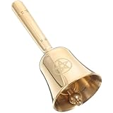KAILIKETIY Handheld Bell for Tarot Ceremony Metal Bell for Divination Ritual Decorative Altar