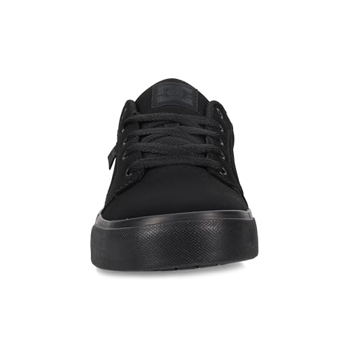 DC mens Anvil Casual Skate Shoe, Black/Black, 8.5 US