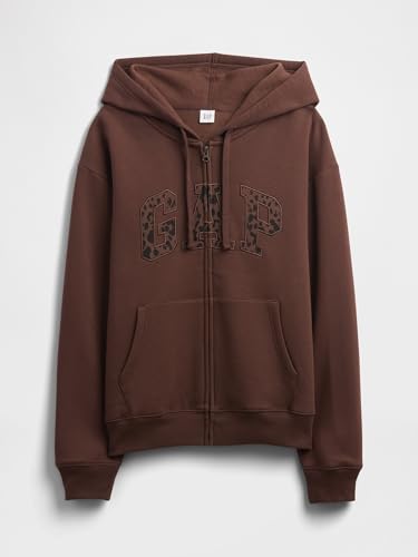 Image of GAP Women's Logo Hoodie Hooded Full Zip Sweatshirt