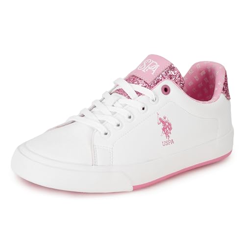 Image of U.S. Polo ASSN. Beverly 3.0 Off White Sneakers Shoes with Premium Upper