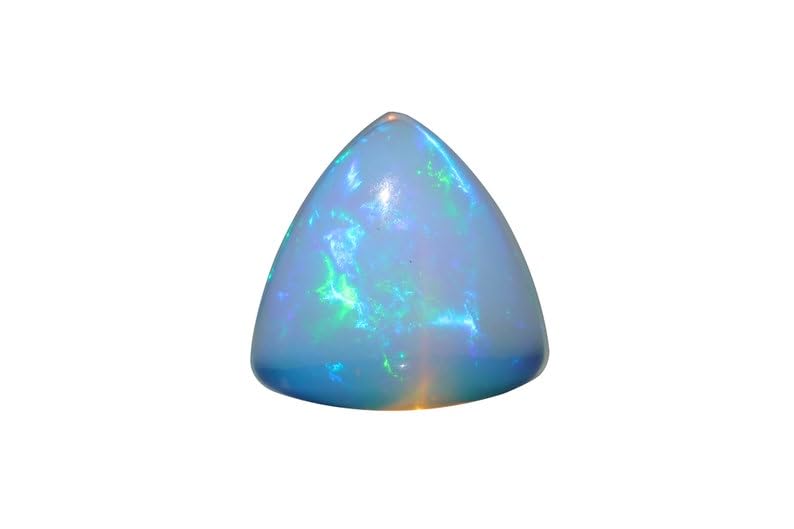Cabochon d'opale éthiopienne naturelle pour créer votre bague de fiançailles personnalisée
