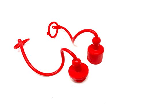 Image of 1 /2 inch Dust cap set for AG Style Body Hydraulic Quick Coupler