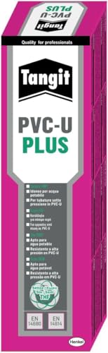 Tempo di apertura prolungato – L'adesivo speciale di Tangit, ideale per incollare tubi in PVC, può rimanere aperto fino a 3 minuti, consentendo di preparare e collegare i tubi senza alcuna fretta