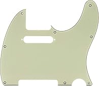 Authentic Fender Pickguard to ensure compatability. Constructed of premium celluloid material. Double check your screw-hole pattern to ensure you chose the right model. Same pickguards as used on actual production models. Peace of mind thanks to a 1 ...