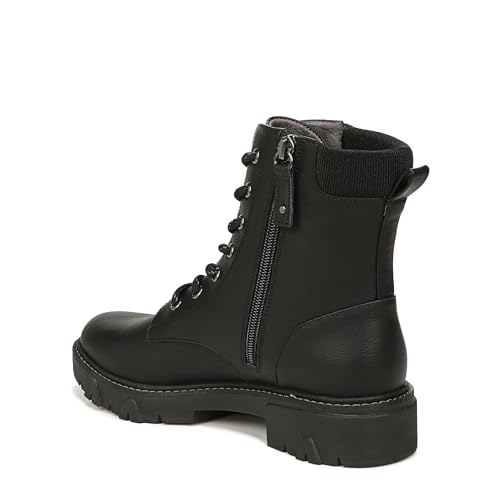 Dr. Scholl's Womens Headstart Combat Boot Black Synthetic 7 M - image 9