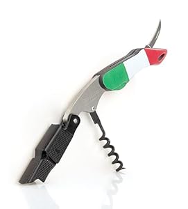 Qpractiko Zweitakt-Korkenzieher Kellnermesser