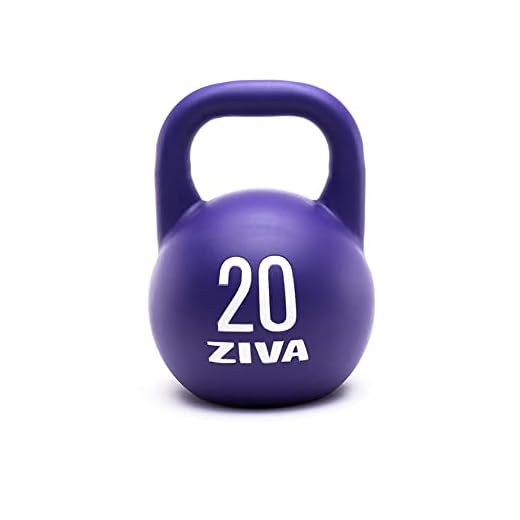 Kettlebell Signature Competition ZIVA morada 20 kg