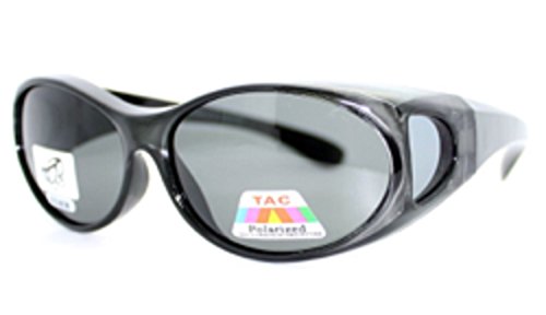 2 Women's Polarized Fit Over Oval Sunglasses Wear Over Eyeglasses2