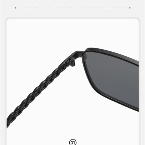 Metal frame Sunnies, with Chain Temples. Lightweight, Great for Driving, and Versatile.4