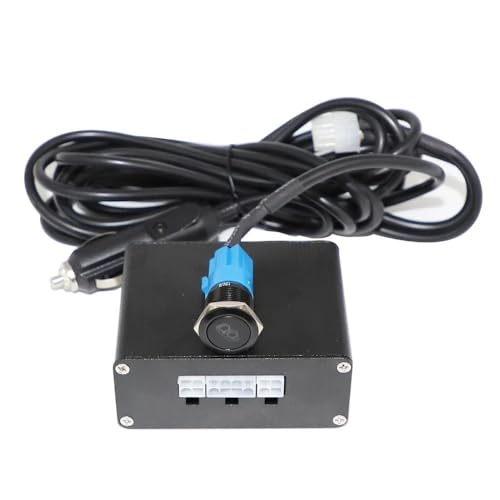 Tuyau d'Échappement Voiture avec Silencieux à Valve Électrique et Télécommande Boutons 60mm