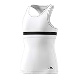 adidas Girl's Youth Tennis Girls Club Tank, White, X-Small